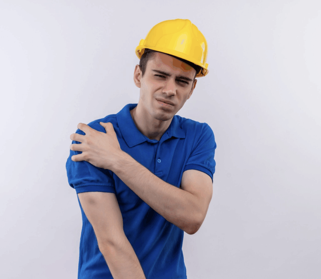 shoulder and hand pain from overuse at work